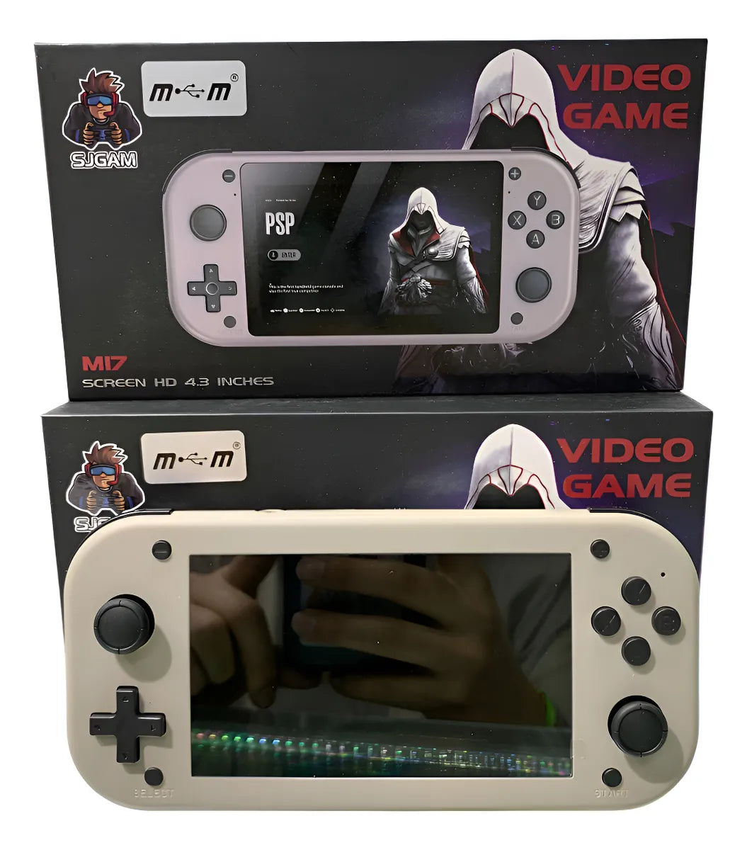 Consola portátil M17 con +20.000 juegos 🔥