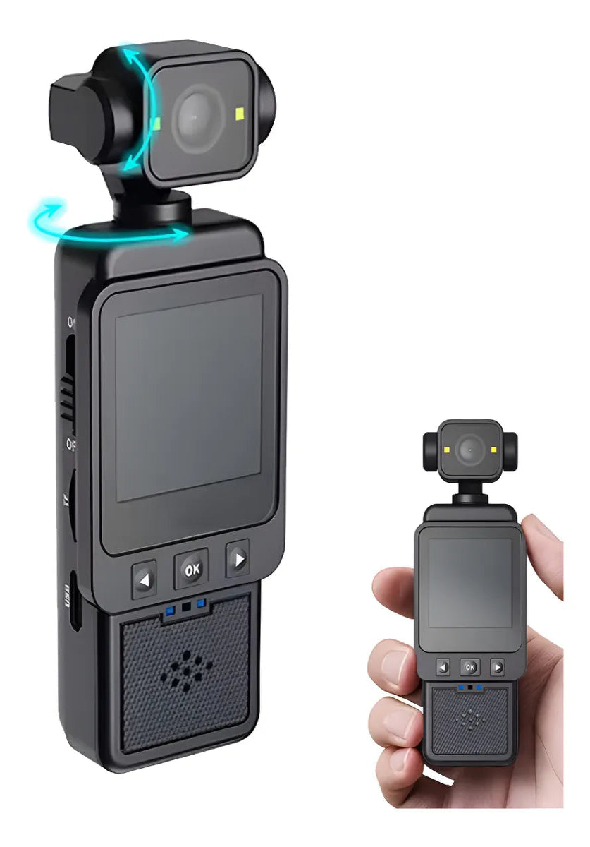 Cámara Deportiva DV01 1080p con WiFi y Estabilización – Color Negro