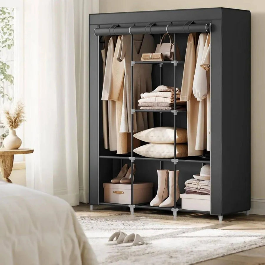 Clóset Ropero Portátil Armable De 3 Niveles