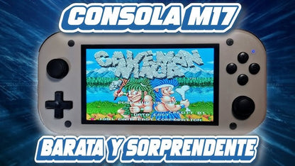 Consola portátil M17 con +20.000 juegos 🔥
